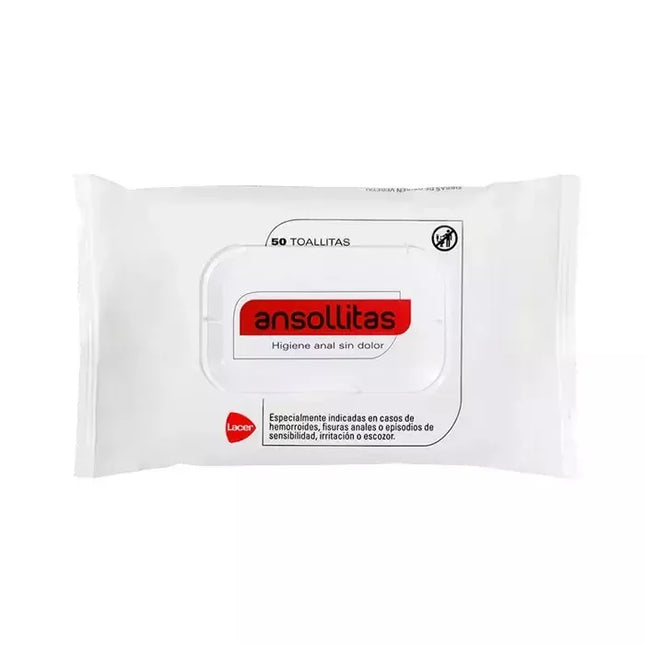 Lacer Ansollitas Analinės higienos servetėlės 50 vnt.