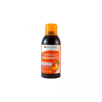 Forté Pharma Turboslim Nutravalle skysčių šalinimo maisto papildas persikų skonio 500ml