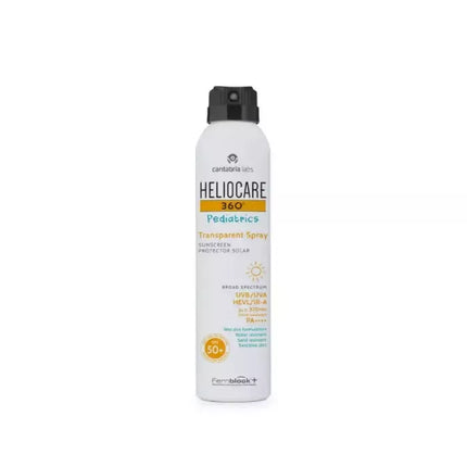 Heliocare 360 Pediatrics Skaidrus Purškiklis SPF 50 200ml