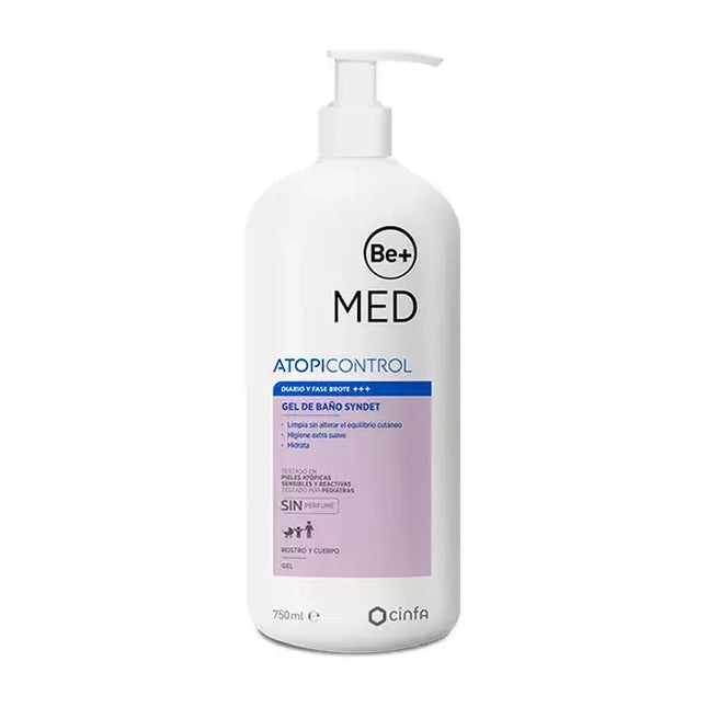 Be+ Syndet Atopinei odai prausimosi gelis 750ml