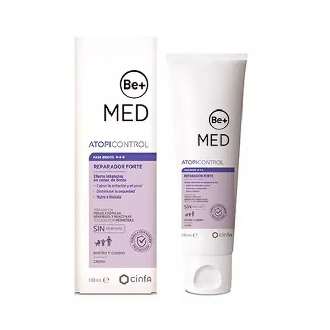 BE+ Atopic Skin Forte Kremas lokaliai pažeistai odai 100ml