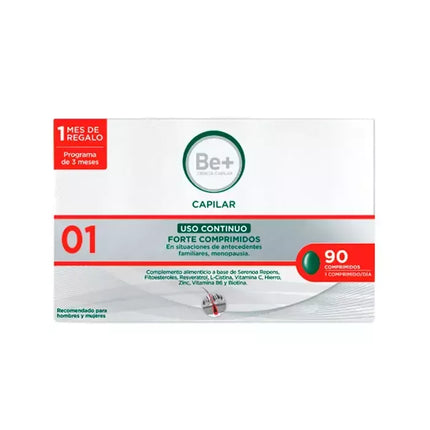 Be+ Capillary Continuous Use Forte 90 tablečių