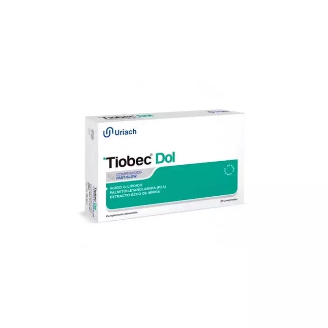 Tiobec Dol 20 Tiobec Dol 20 Tabletės