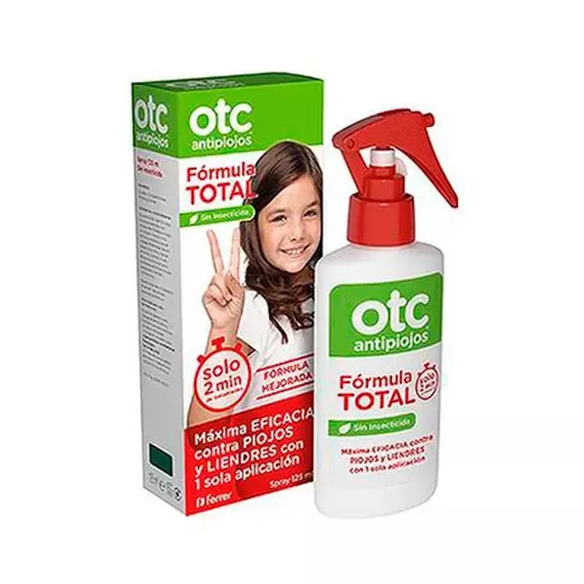 Otc Priemonė Nuo Utėlių "Total Formula", 2 Minučių Purškalas 125ml