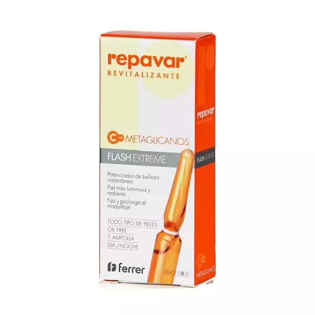 Repavar Revitalize Flash Extreme 1 ampulė