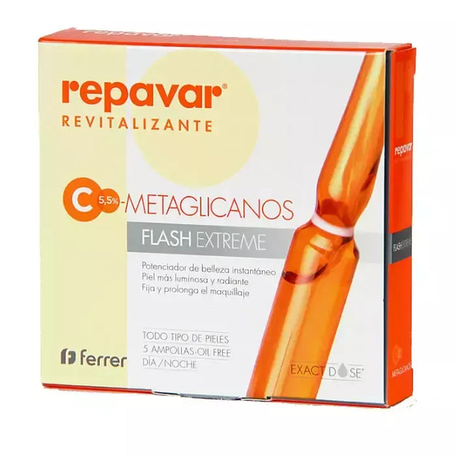 Repavar Revitalize Flash Extreme 5 Vials