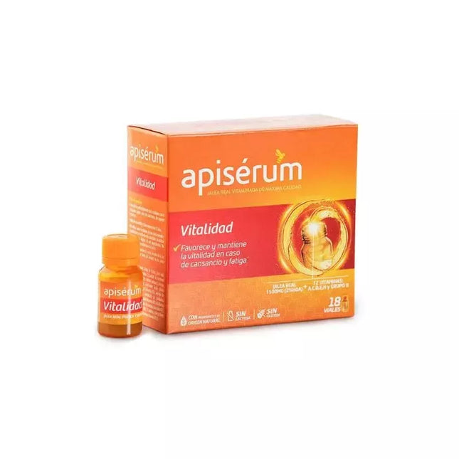Apisérum Apiserum Vitality 18 buteliukų