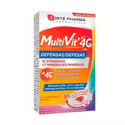 Forté Pharma Multivit 4G Imunitetui stiprinti 30 tablečių