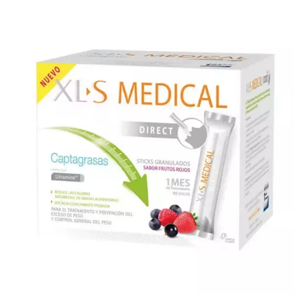 Xls Medical Riebalas tiesiogiai riebalus 90 lazdelių