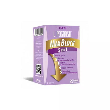Lipograsil Max Block 5in1 120 Kapsulių