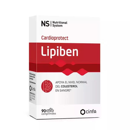 NS Cardioprotect Lipben 90 Tablečių
