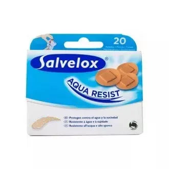 SALVELOX Aqua Resist Apelsinų formos pleistrai 20 vnt.