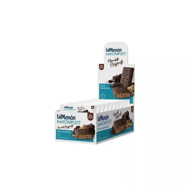Bimanán Bekomplett traškios šokoladinės batonėlių pakuotė, 24 vnt.