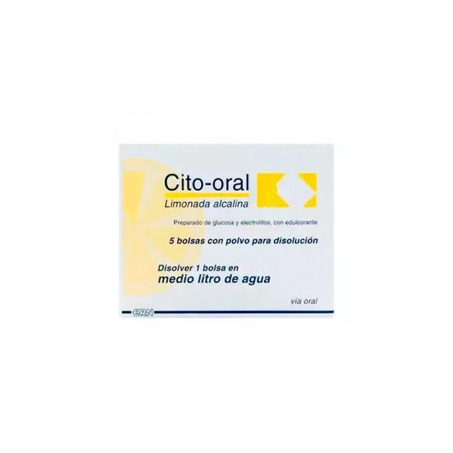 Cito-Oral Limonada Šarminė 5 maišelių