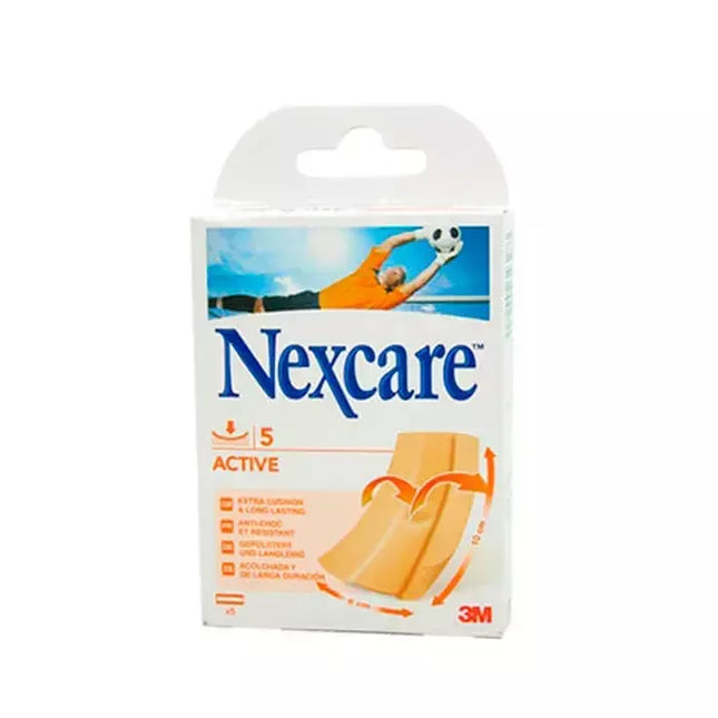 Nexcare Active pleistrai 5 vnt. 10x6cm