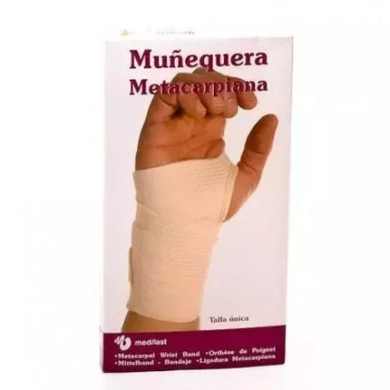 Medilast Metacarpal Velcro Riešelis Baltas