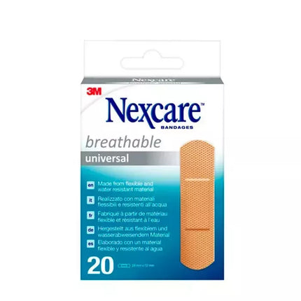Nexcare Plastikinės juostelės, 20 vnt., 19x76mm