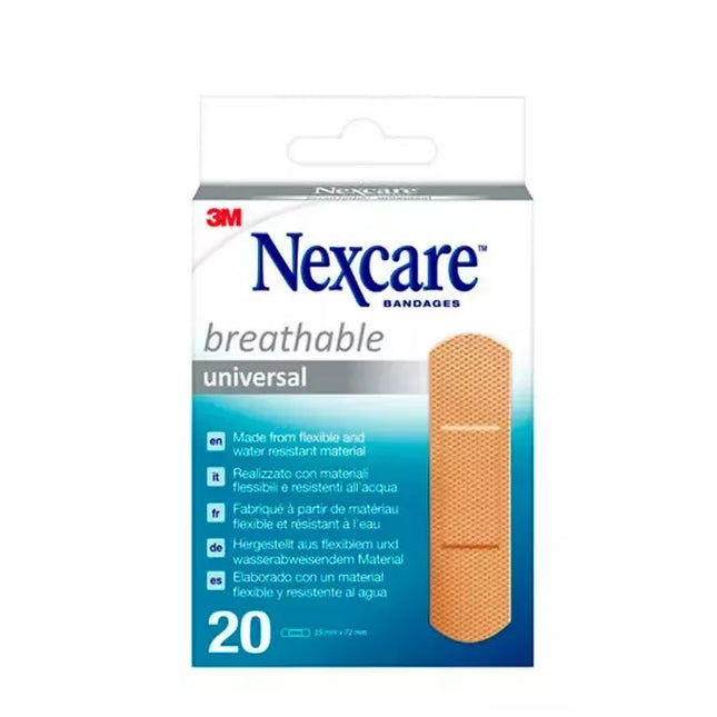 Nexcare Plastikinės juostelės, 20 vnt., 19x76mm