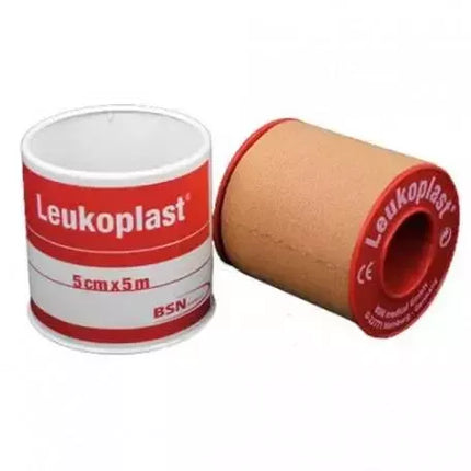 Bsn Medical Leukoplast Mėsinės spalvos pleistras 5mx5cm 1vnt.