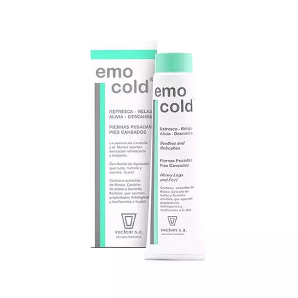 Vectem Emo šaltai veikiantis kremas nuo sunkumo kojose ir nuovargio pėdose 75ml