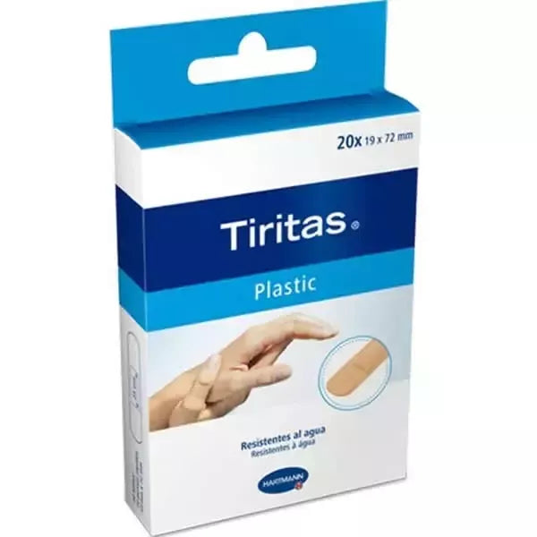 Hartmann Plastikinės juostelės 19x72 20 vnt.