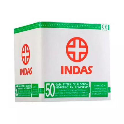 Sterilus LISUBEL marlinius marlinius tamponai Hidrofiliniai medvilniniai kompresai 50 vnt.