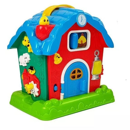 Muzikinis tvartas Ūkio gyvūnai Garsai Muzika Raudonas