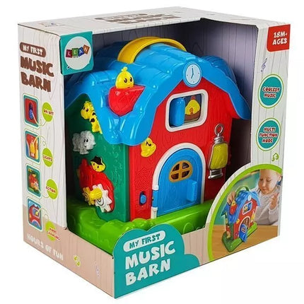 Muzikinis tvartas Ūkio gyvūnai Garsai Muzika Raudonas
