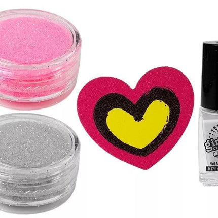 Nagų lako rinkinys, dozatorius, blizgantis nagų lakas