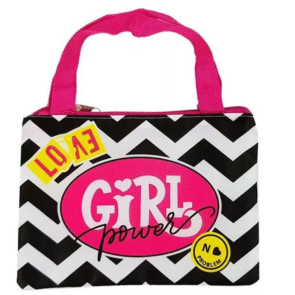 Grožio rinkinys su krepšiu, masažuokliu ir lūpdažiu