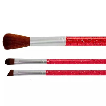 Grožio rinkinys su krepšiu, masažuokliu ir lūpdažiu