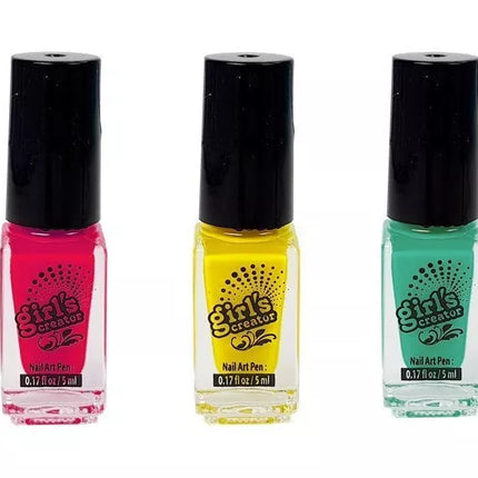 2 viename apyrankių gamybos ir nagų dažymo rinkinys: karoliukai, nagų lakai