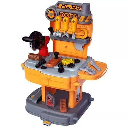 Įrankių rinkinio kuprinė Workshop oranžinė ir pilka