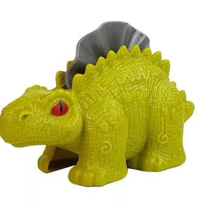 Žaidimų staliukas su plastilinu „Daisy“, dinozaurų kiaušinių formelės, ugnikalnis su švytinčia lava, 4 spalvos