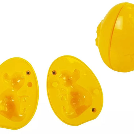 Žaidimų staliukas su plastilinu „Daisy“, dinozaurų kiaušinių formelės, ugnikalnis su švytinčia lava, 4 spalvos