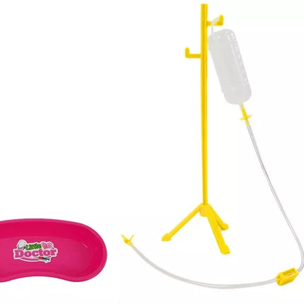 Mažas Odontologo Medicininio Rinkinio Aksesuarai Rožiniame Dėkle