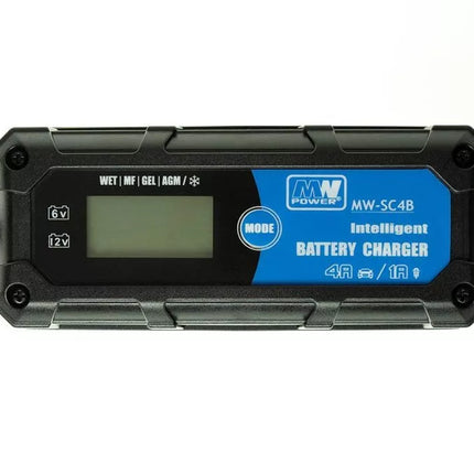 Išmanusis akumuliatoriaus įkroviklis 6V / 12V MW-SC4B