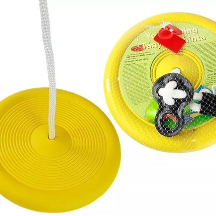 Vaikiška sūpynė-lėkštė 423, geltona