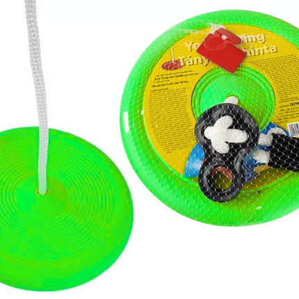 Vaikiška sūpynė-lėkštė 423 Žalia