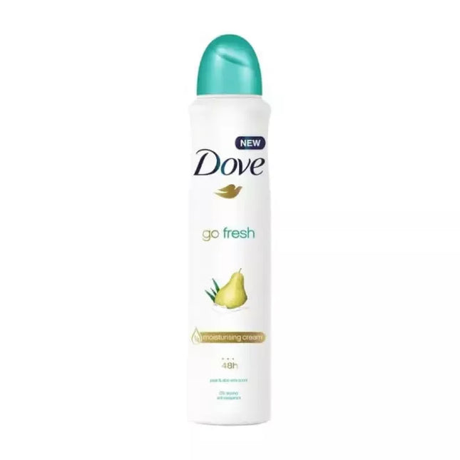Dove Go Fresh Kriaušės ir alavijo dezodorantas antiperspirantas 48h purškalas 250ml