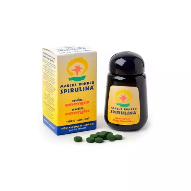 Marcus Rohrer Spirulina 180 kapsulės