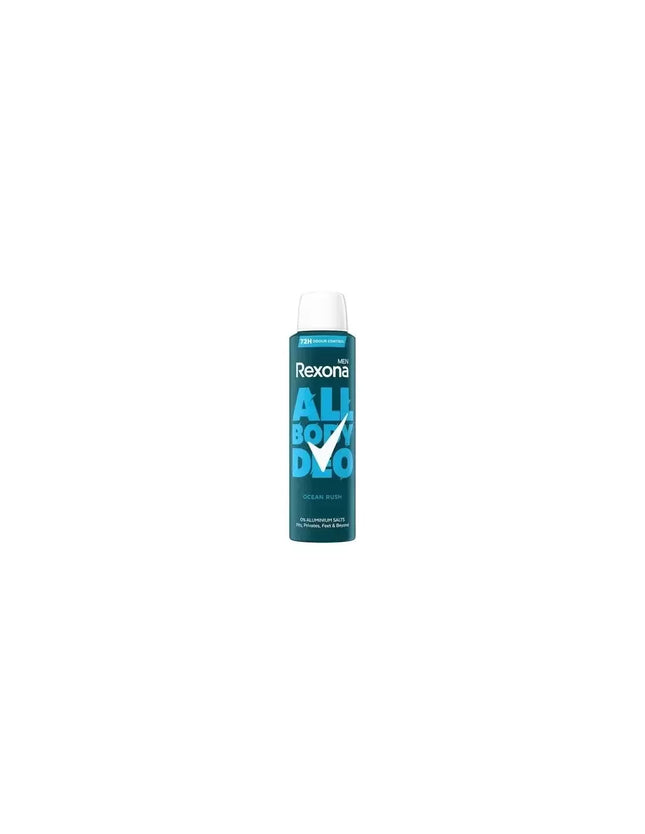 Rexona Ocean Rush Vyrai Kūnui Purškiamasis Dezodorantas 150ml
