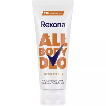 Rexona Fresh Citrus Unisex Kremas Dezodorantas Visam Kūnui 75ml