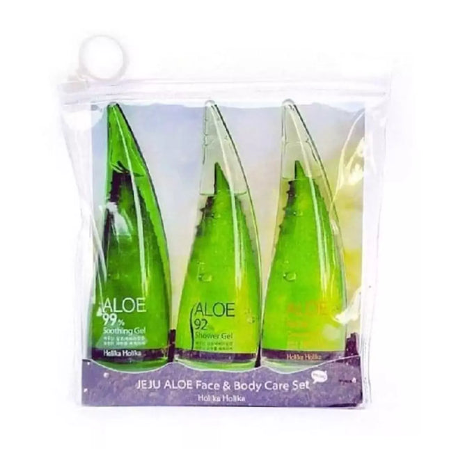 Holika Jeju Aloe veido ir kūno priežiūros priemonė 165ml