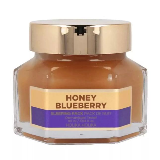 Holika Honey Blueberry Naktinė Kaukė 90ml