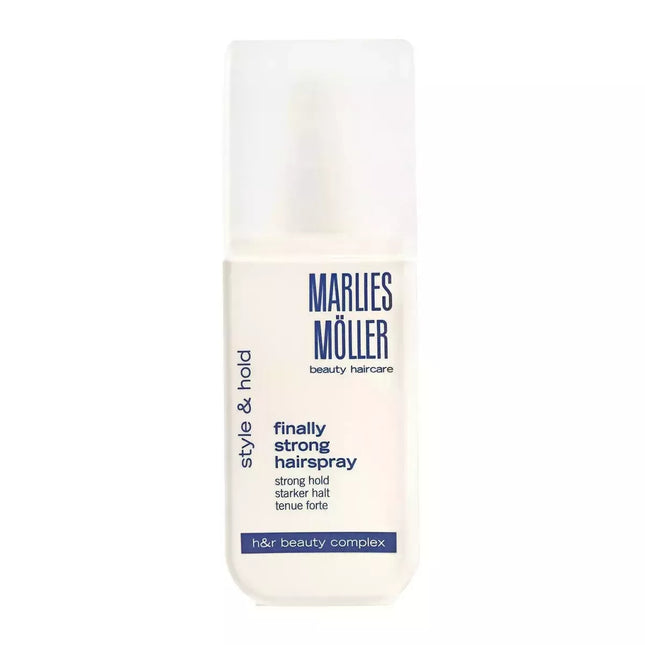 Marlies Moller Stilius ir Fiksacija Galiausiai Stiprus Plaukų Lakas 125ml