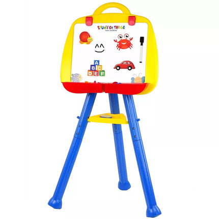 Pastatoma magnetinė lenta su magnetu