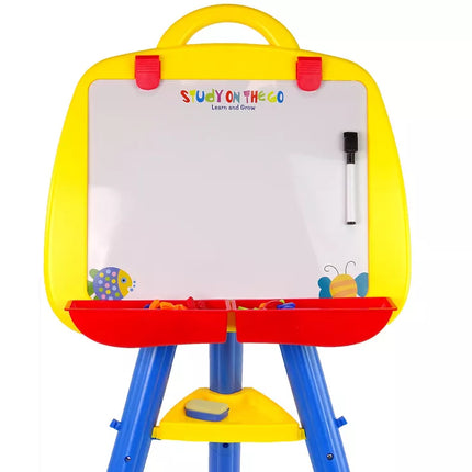 Pastatoma magnetinė lenta su magnetu