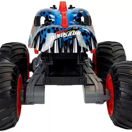 Dinozaurų nuotolinio valdymo visureigis su dideliais ratais 2.4G