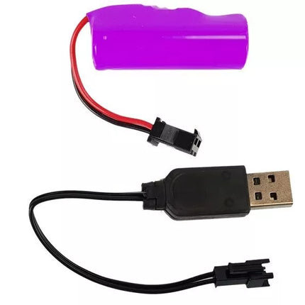 Dideli ratai Bigfoot nuotolinio valdymo pultas 2.4G 1:18 geltonas